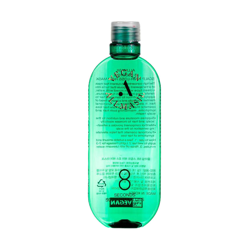 Маска Masil AllMasil 8 Seconds Scalp Hair-Loss Hair Mask проти випадіння волосся, 350 мл